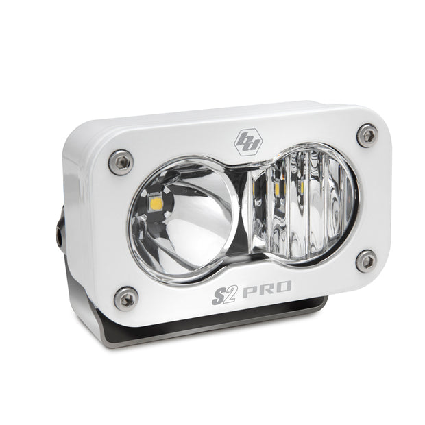 S2 Pro White LED Light Pod (Driving/Combo; Clear)