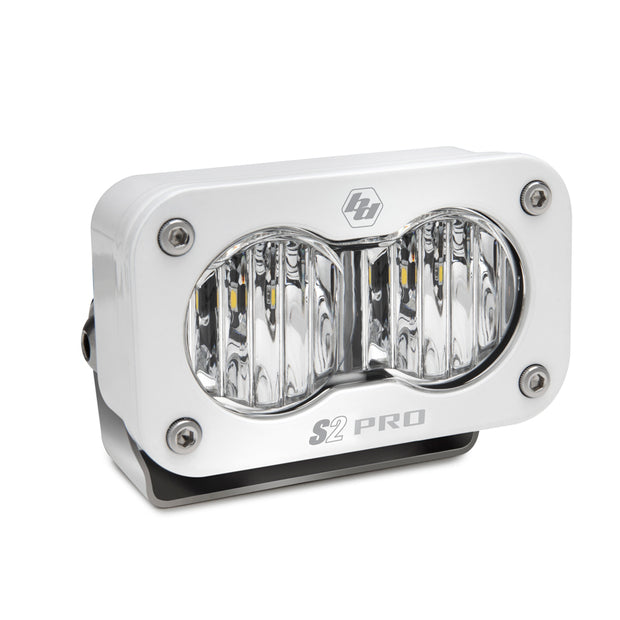 S2 Pro White LED Light Pod (Wide Cornering; Clear)