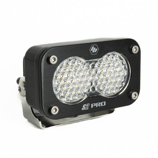 S2 Pro Black LED Light Pod (Work/Scene; Clear)