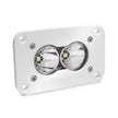 S2 Pro White Flush Mount LED Light Pod (Spot; Clear)
