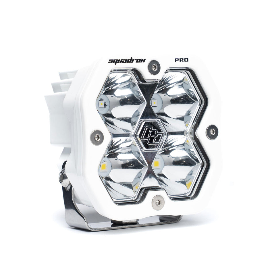 Squadron 2.0 Pro White LED Auxiliary Light Pod (Spot; Clear)