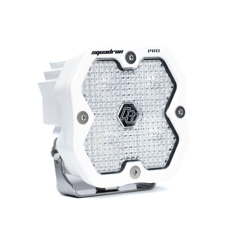 Squadron 2.0 Pro White LED Auxiliary Light Pod (Work/Scene; Clear)