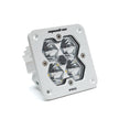 Squadron 2.0 Pro White Flush Mount LED Auxiliary Light Pod (Spot; Clear)