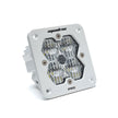 Squadron 2.0 Pro White Flush Mount LED Auxiliary Light Pod (Wide Cornering; Clear)