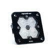 Squadron 2.0 Pro Black Flush Mount LED Auxiliary Light Pod (Work/Scene; Clear)