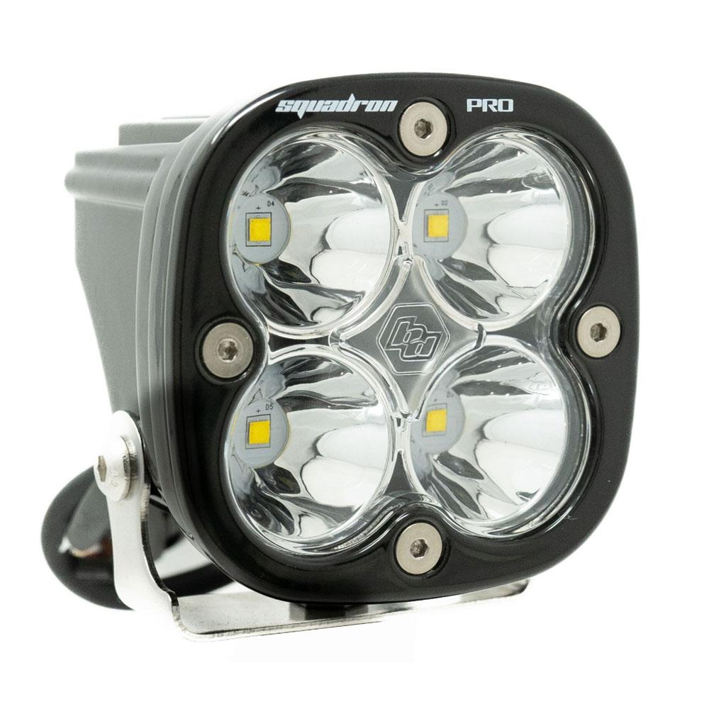 Squadron Pro Black LED Light Pod (Spot; Clear)