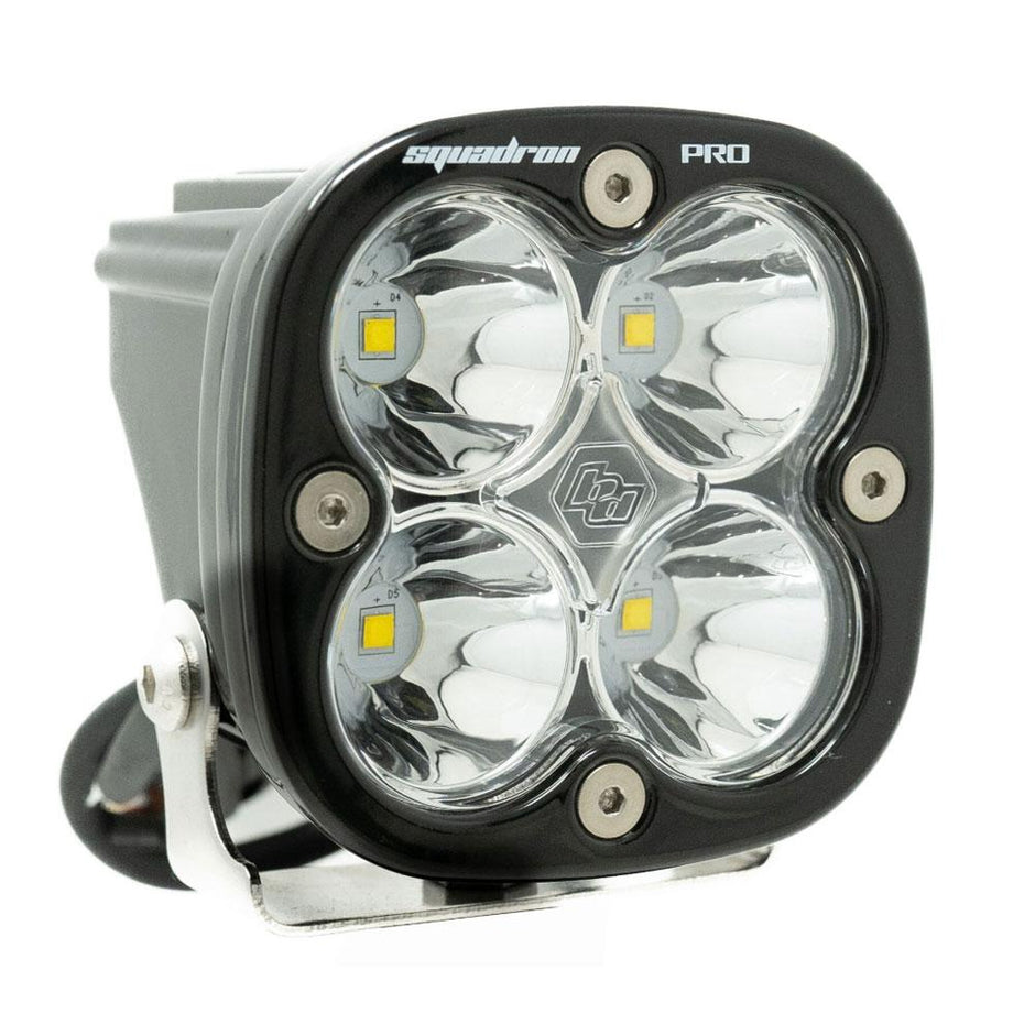 Squadron Pro Black LED Light Pod (Spot; Clear)