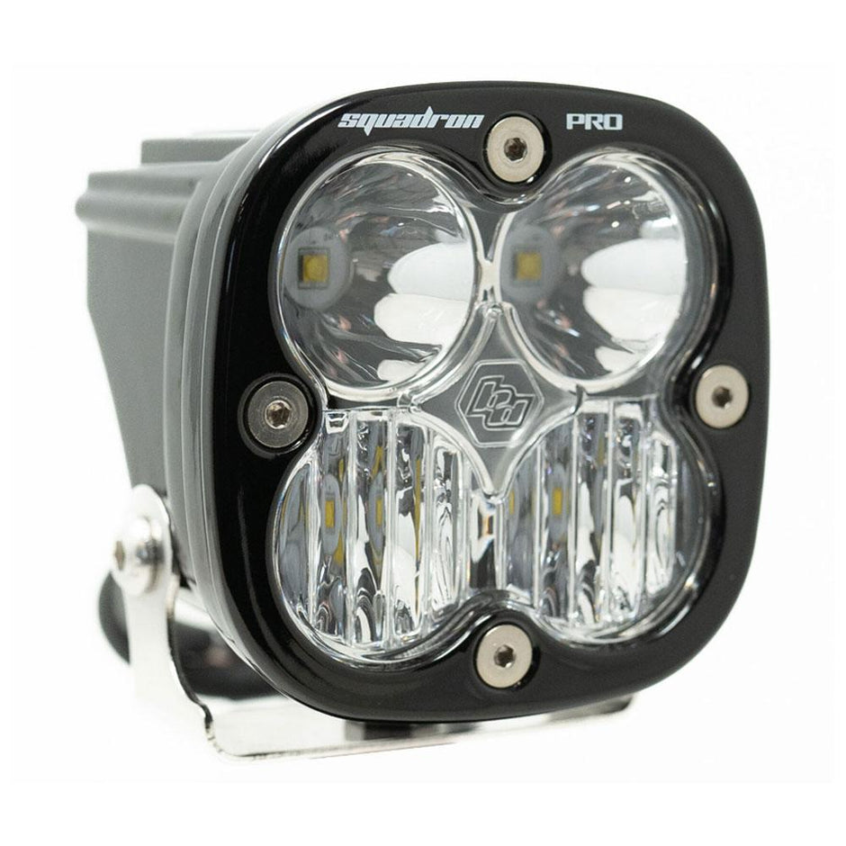 Squadron Pro Black LED Light Pod (Driving/Combo; Clear)