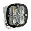 Squadron Pro Black LED Light Pod (Wide Cornering; Clear)