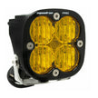 Squadron Pro Black LED Light Pod (Wide Cornering; Baja Amber)