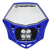 Motorcycle Squadron Pro (A/C) Headlight Kit W/ Shell (Blue Shell; Spot; Clear)