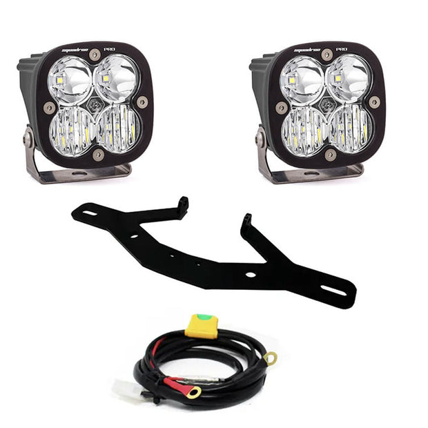 Squadron Pro Frame Mount Kit - '19-22 390/790/890 Adventure/R (Driving Combo; Clear)