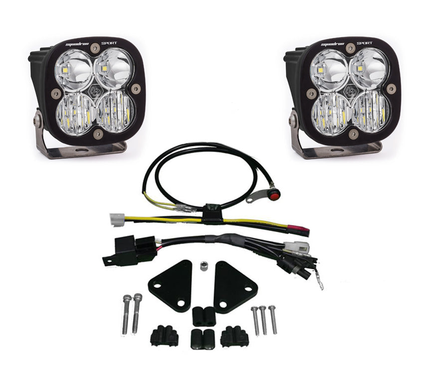 Squadron Pro Headlight Kit - '08-12 F800GS (Driving Combo; Clear)