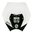 Squadron Pro (A/C) Headlight Kit W/ Shell - '08-09 200 XC; '08-12 200 XC-W/250 SX/XC; '08-10 250 XC-F/XCF-W; '08-12 250 XC-W/300 XC/XC-W; '09-11 400 XC-W; '08-11 450 EXC-R; '08-12 450 XC-F/W; '08-11 530 EXC-R/XC-W (Driving/Combo; Clear)