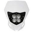 XL Pro Headlight Kit W/ Shell - '16-18 YZ250FX/YZ450FX (Driving/Combo; Clear)