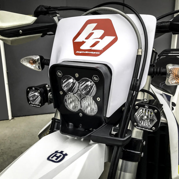 Moto S1 Auxiliary Light Kit (EFI; Spot; Clear)