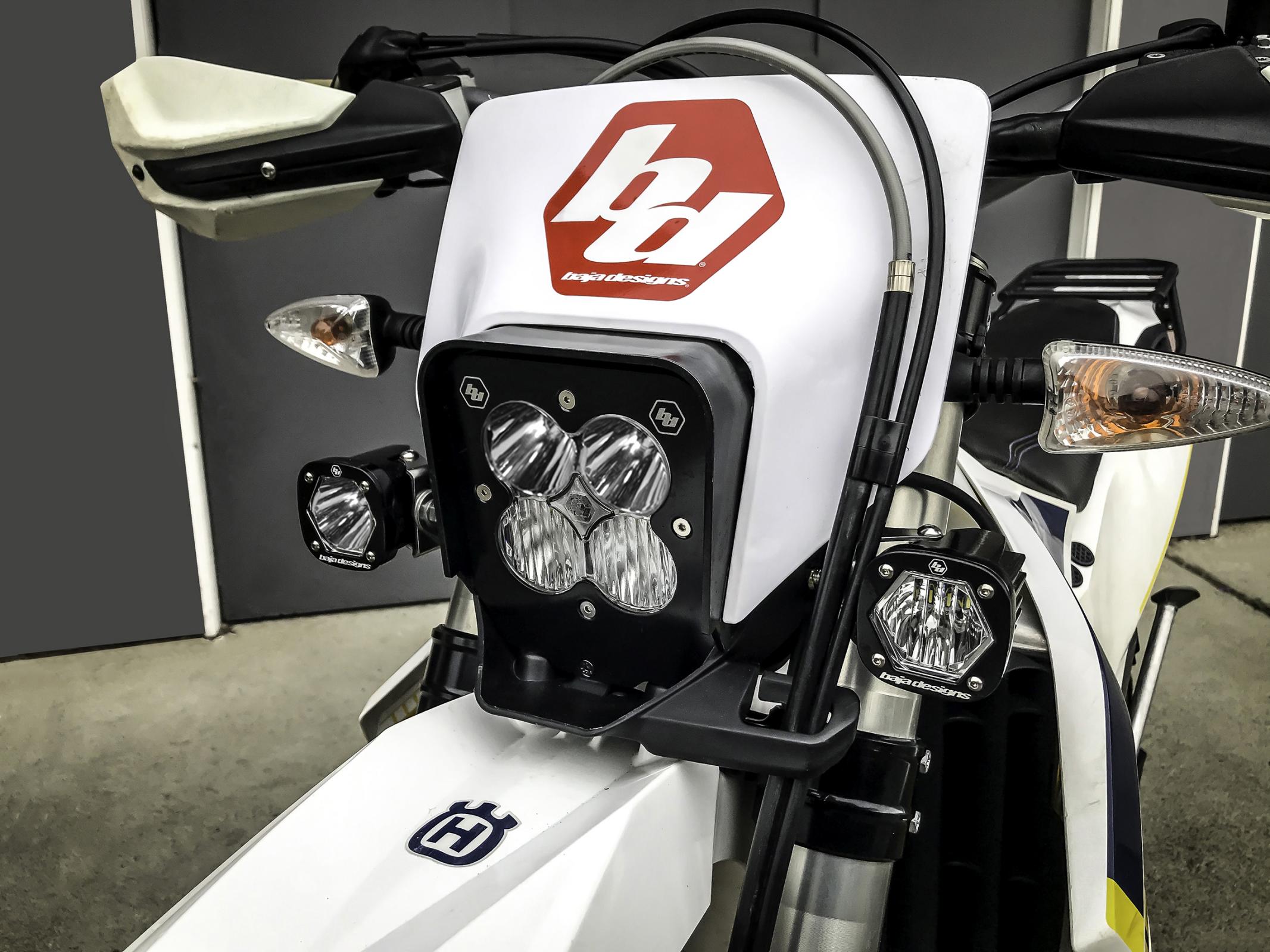 Moto S1 Auxiliary Light Kit (EFI; Multi-Pattern; Clear)