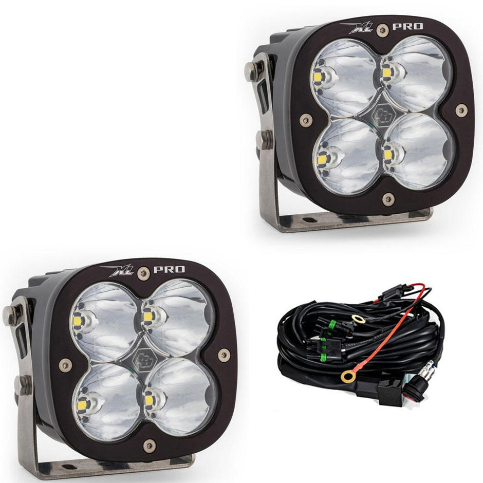 XL Pro LED Light Pod Pair (Spot; Clear)