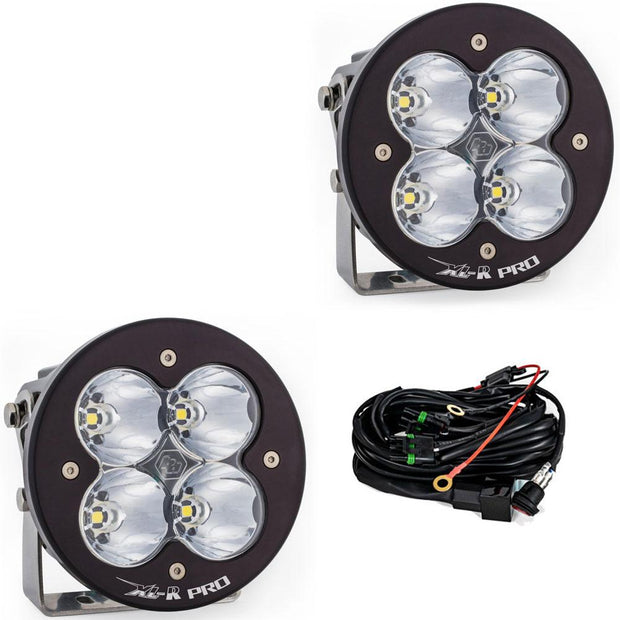 XL-R Pro LED Light Pod Pair (Spot; Clear)