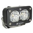 S2 Sport Black LED Light Pod (Wide Cornering; Clear)