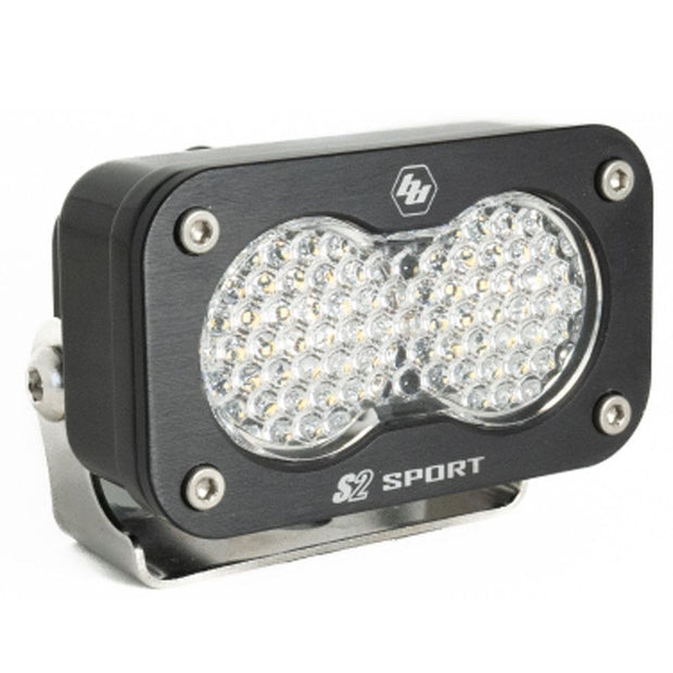 S2 Sport Black LED Light Pod (Work/Scene; Clear)