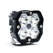 Squadron 2.0 Sport Black LED Auxiliary Light Pod (Spot; Clear)
