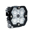 Squadron 2.0 Sport Black LED Auxiliary Light Pod (Wide Cornering; Clear)