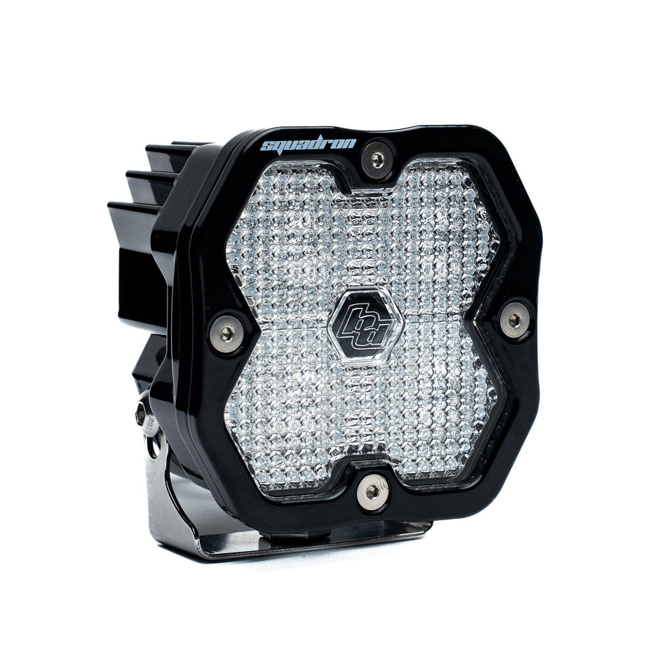 Squadron 2.0 Sport Black LED Auxiliary Light Pod (Work/Scene; Clear)