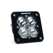 Squadron 2.0 Sport Black Flush Mount LED Auxiliary Light Pod (Driving/Combo; Clear)