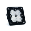 Squadron 2.0 Sport Black Flush Mount LED Auxiliary Light Pod (Work/Scene; Clear)