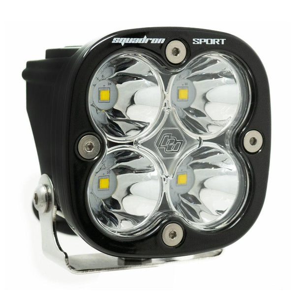 Squadron Sport Black LED Light Pod (Spot; Clear)