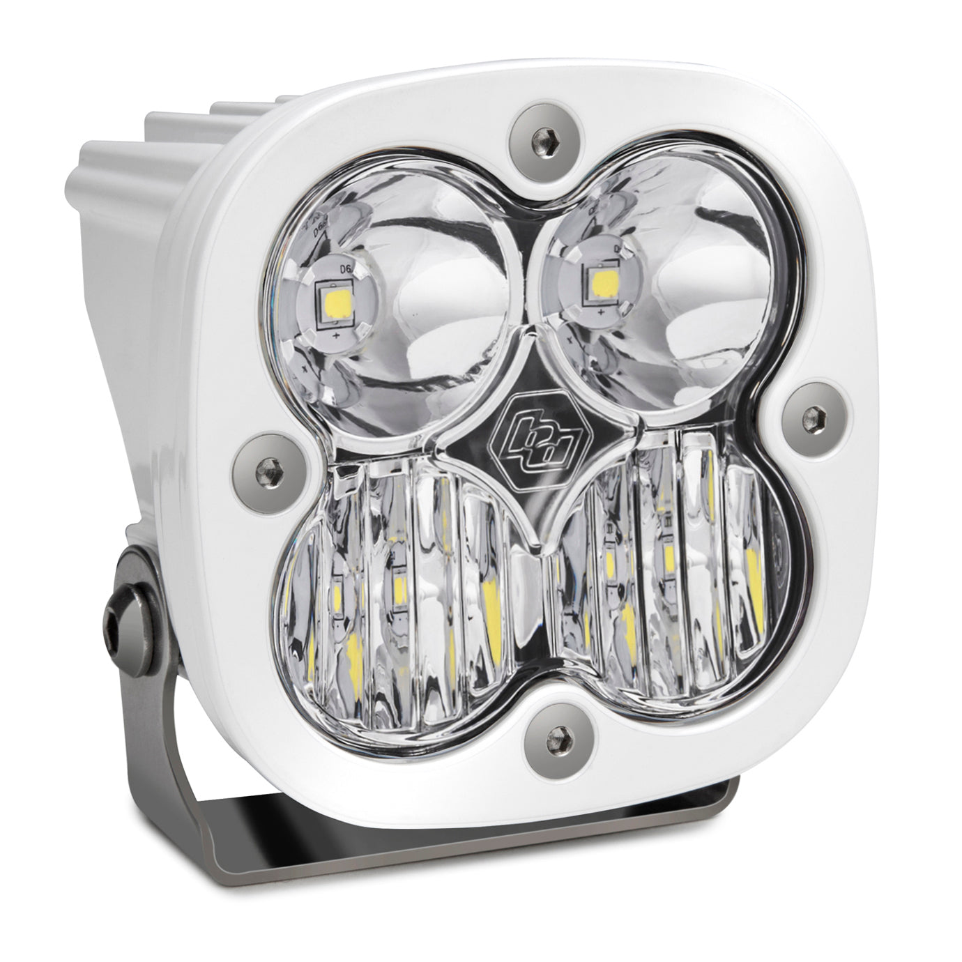 Squadron Sport White LED Light Pod (Driving/Combo; Clear)