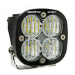 Squadron Sport Black LED Light Pod (Wide Cornering; Clear)