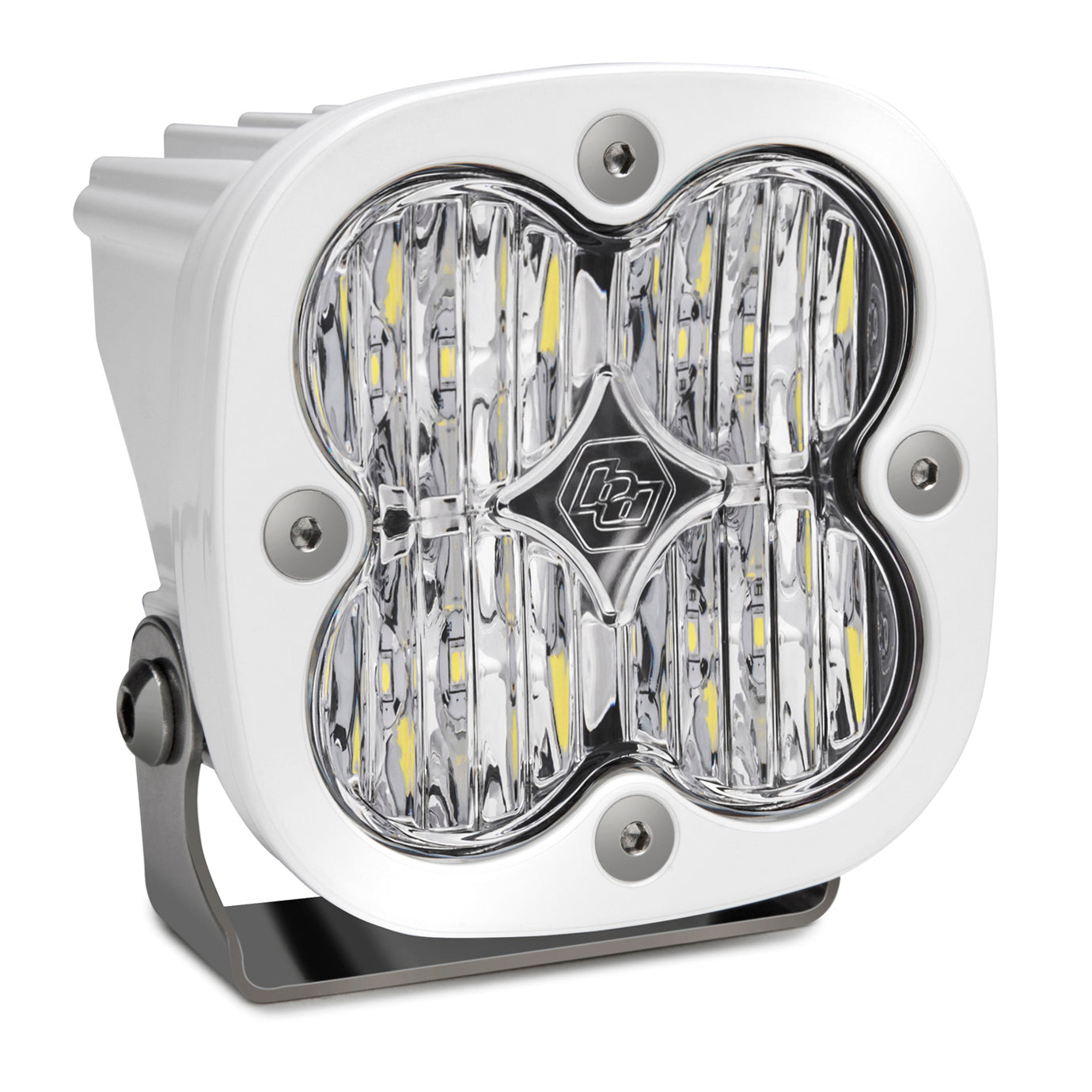 Squadron Sport White LED Light Pod (Wide Cornering; Clear)