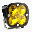 Squadron Sport Black LED Light Pod (Spot; Baja Amber)