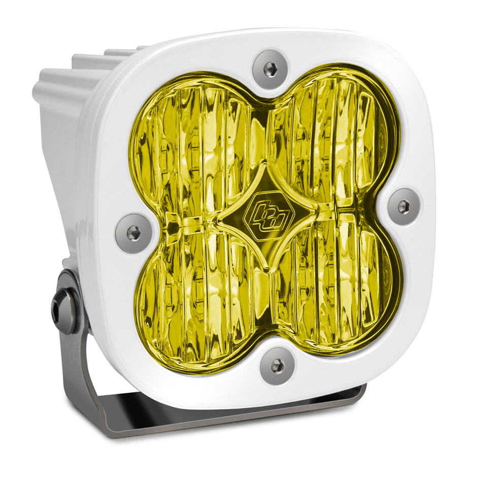 Squadron Sport White LED Light Pod (Wide Cornering; Baja Amber)