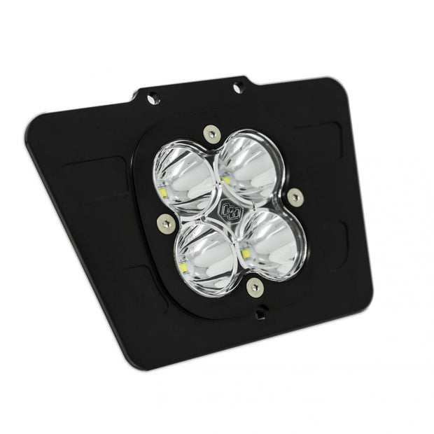 Squadron Sport (A/C) Headlight Kit - Honda 2008-17 CRF250X; 2008-18 CRF450X (Driving/Combo; Clear)
