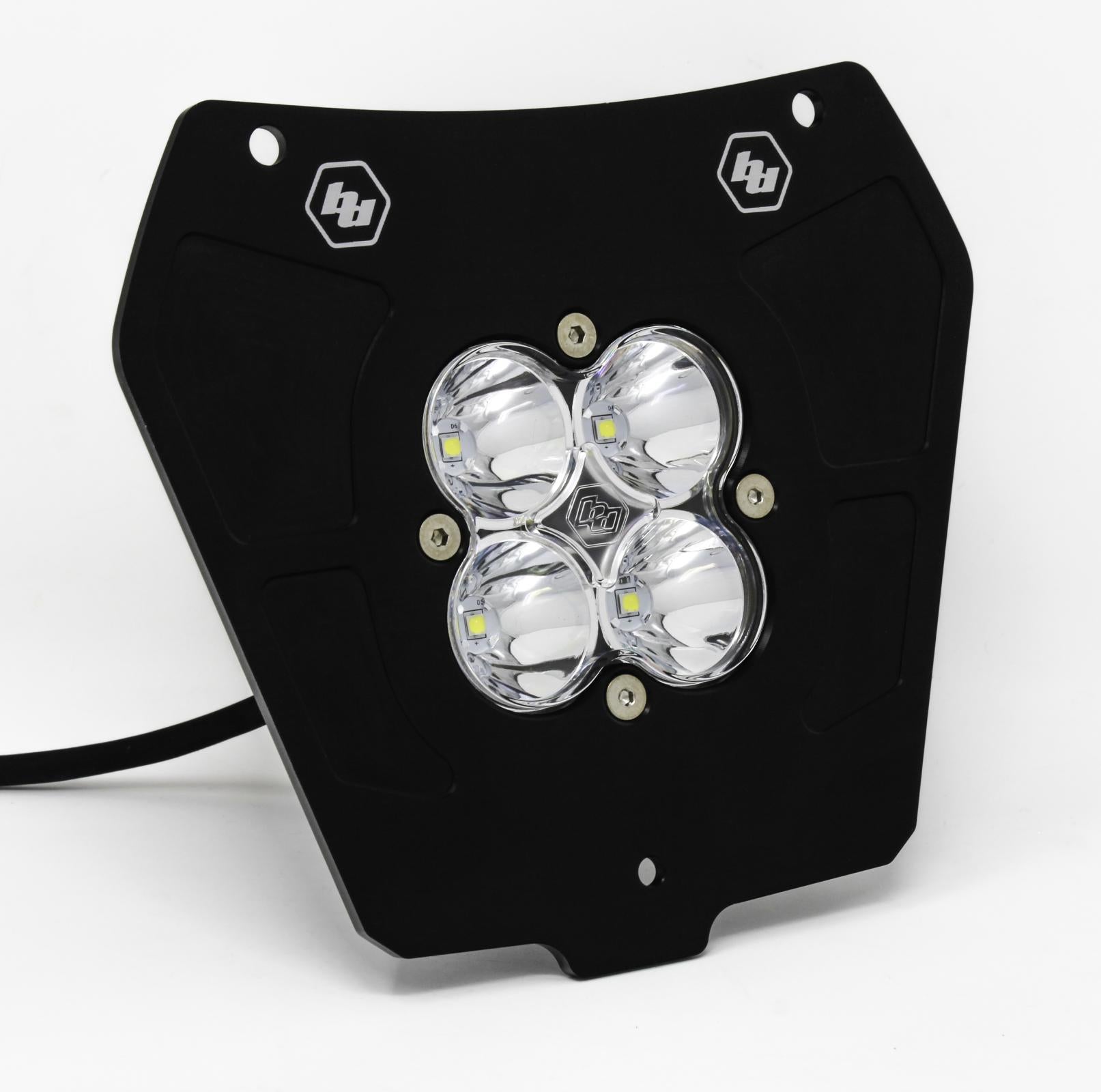 Squadron Sport (D/C) Headlight Kit - '14-16 250 SX-F/250 XC-F/250 XCF-W/350 SX-F/350 XC-F/350 XCF-W; '14-16 450 XC-W/500 XC-W (Spot; Clear)