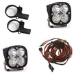 PowerSports Squadron Sport Horizontal Mount Light Kit (Driving/Combo; Clear; 1.75 Inch Mount)