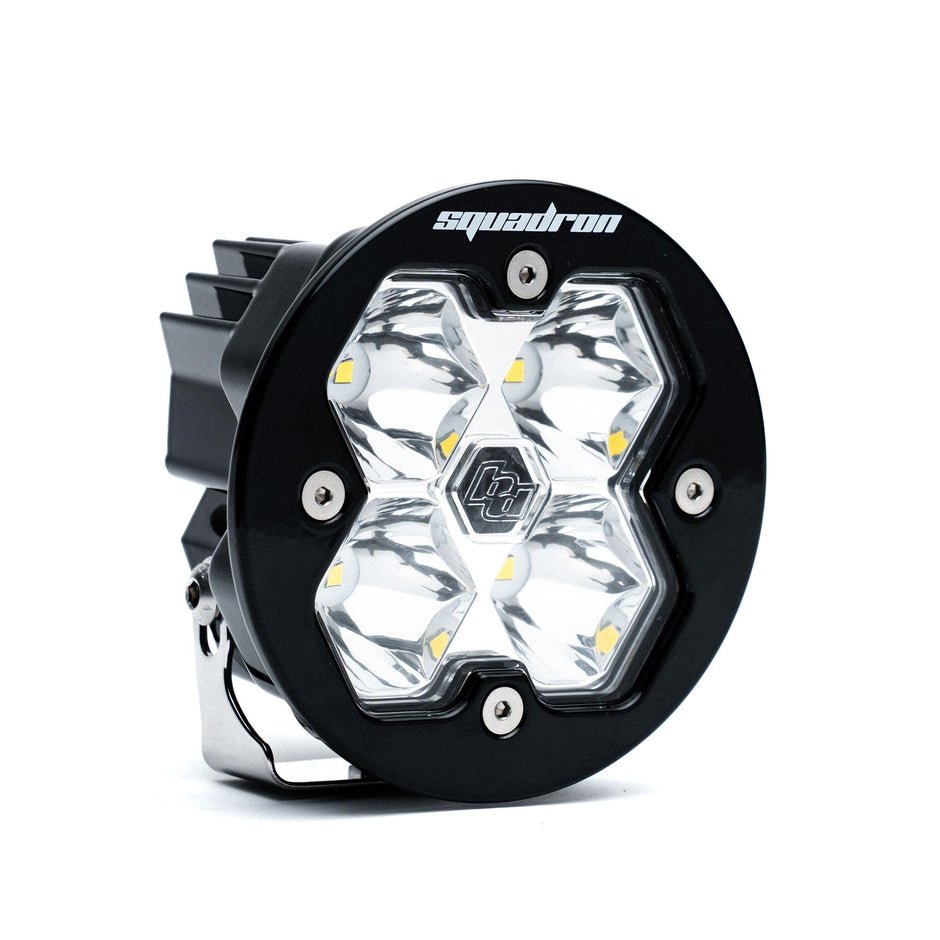 Squadron-R 2.0 Sport Black LED Auxiliary Light Pod (Spot; Clear)