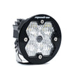 Squadron-R 2.0 Sport Black LED Auxiliary Light Pod (Wide Cornering; Clear)