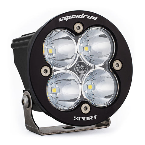 Squadron-R Sport Black LED Light Pod (Work/Scene; Clear)