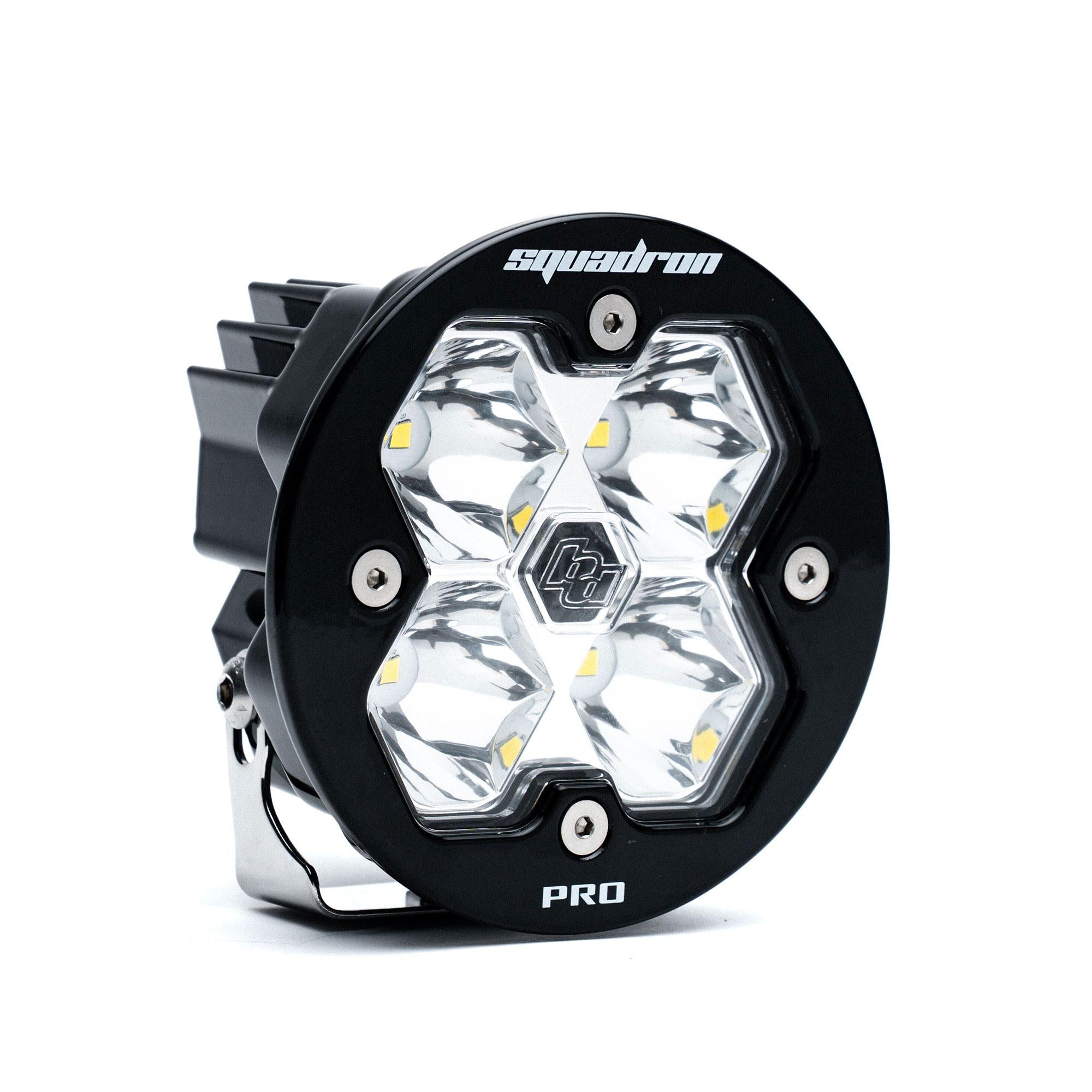 Squadron-R 2.0 Pro Black LED Auxiliary Light Pod (Spot; Clear)