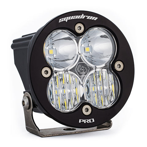 Squadron-R Pro Black LED Light Pod (Driving/Combo; Clear)