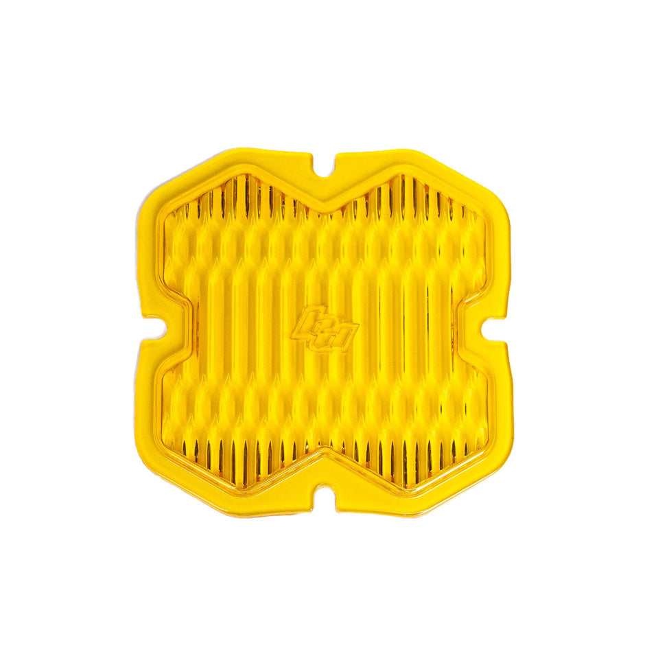Squadron 2.0 Light Pod 90° Lens Kit (Wide Cornering; Baja Amber)