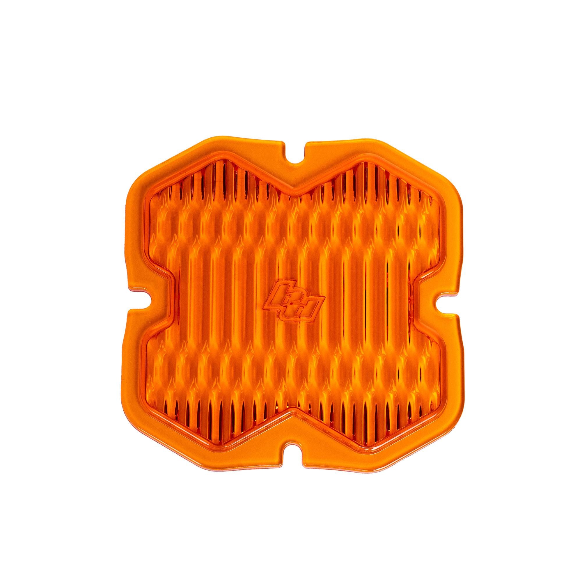 Squadron 2.0 Light Pod 90° Lens Kit (Wide Cornering; Factory Amber)