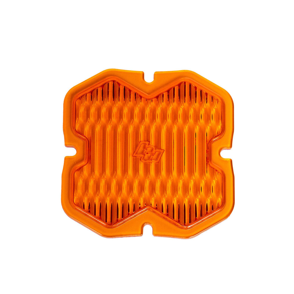 Squadron 2.0 Light Pod 90° Lens Kit (Wide Cornering; Factory Amber)