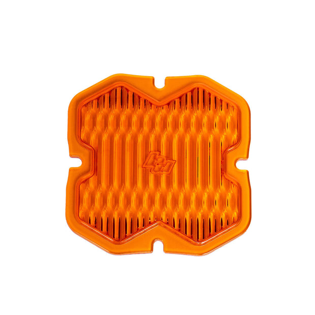 Squadron 2.0 Light Pod 90° Lens Kit (Wide Cornering; Factory Amber)