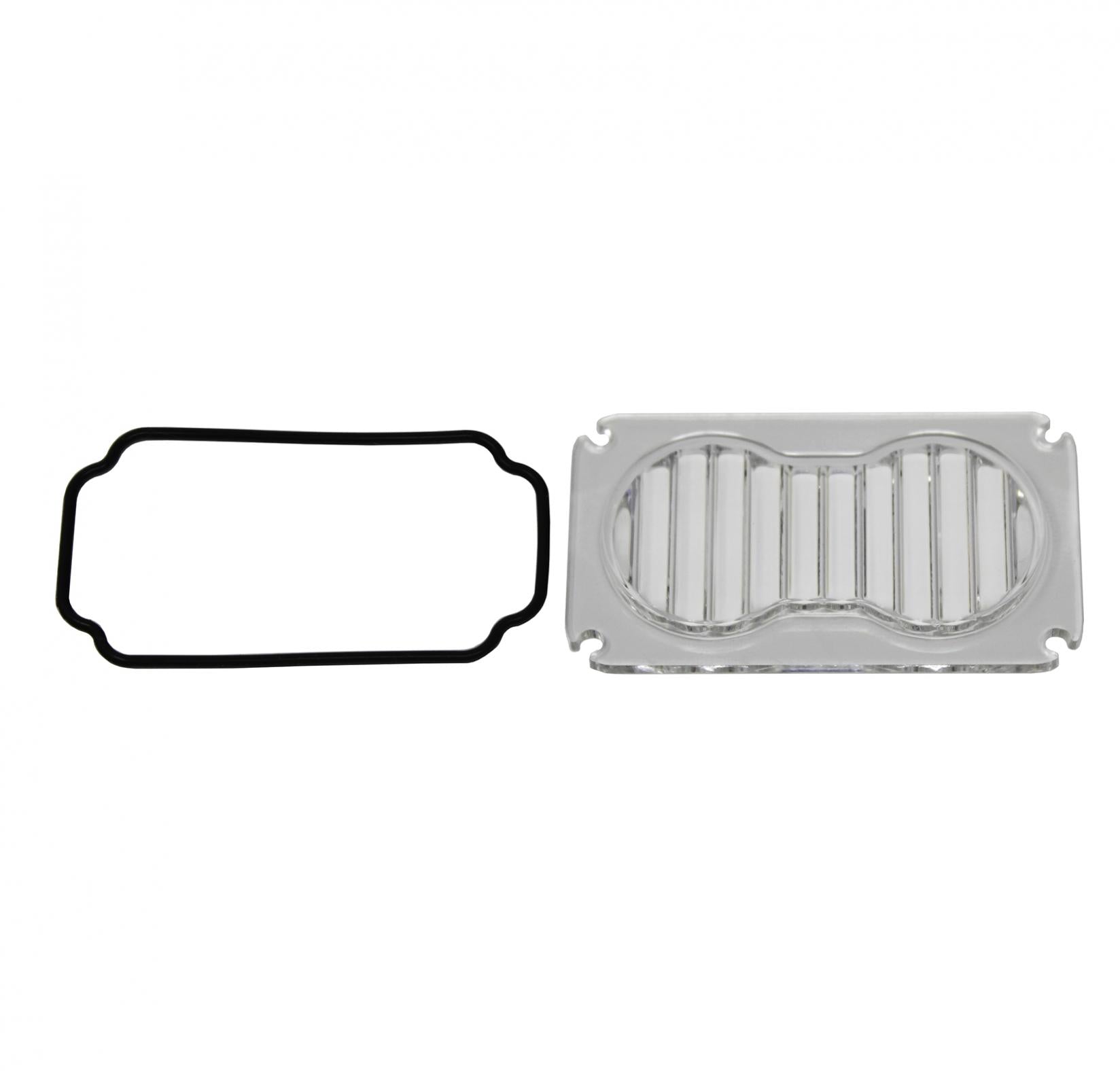 S2 Light Pod Lens Kit (Wide Cornering; Clear)