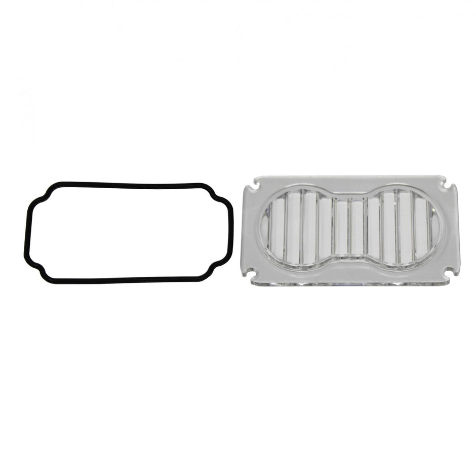 S2 Light Pod Lens Kit (Wide Cornering; Clear)